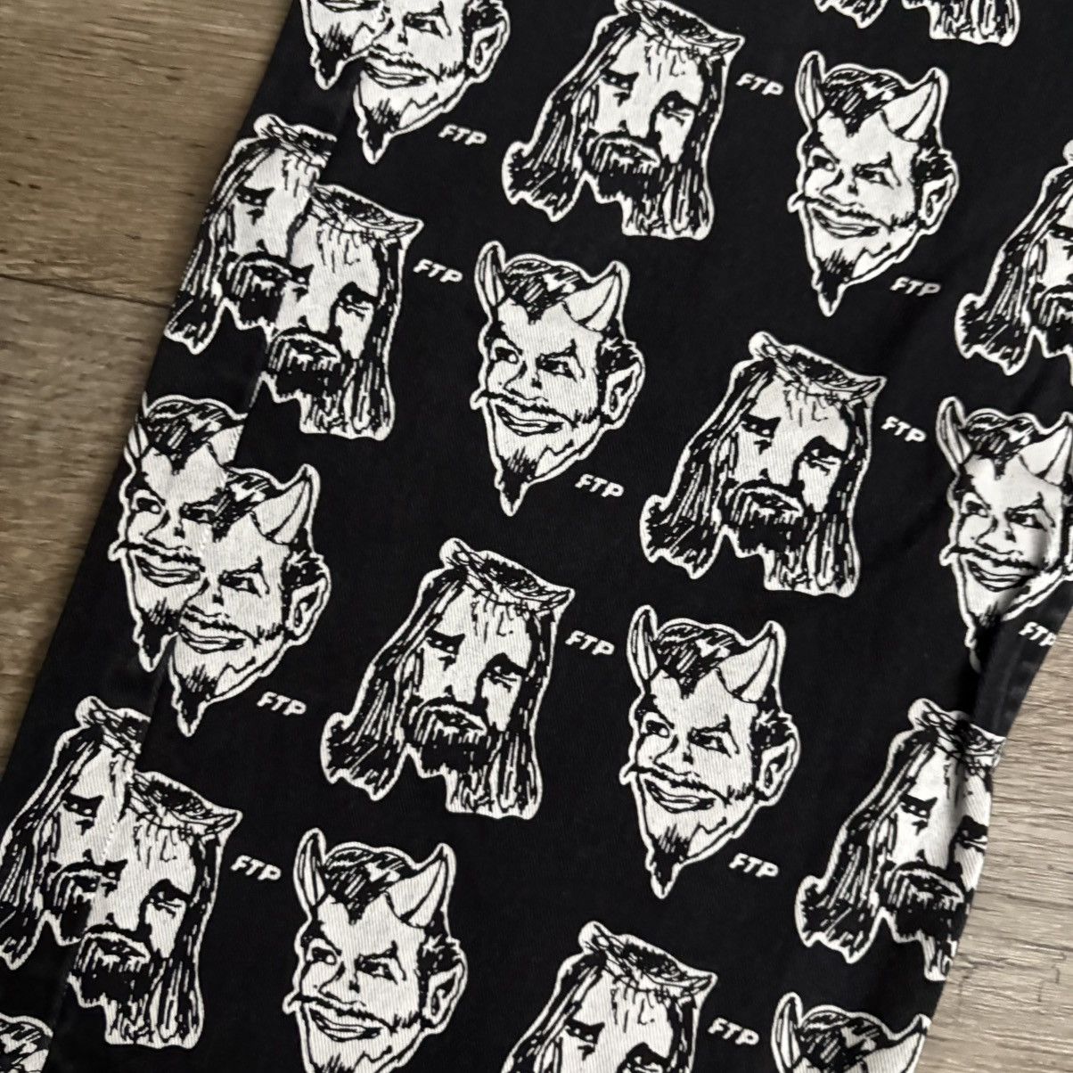 Fuck The Population Ftp Heaven Or Hell Chino Pants Size US 34 / EU 50 - 2 Thumbnail