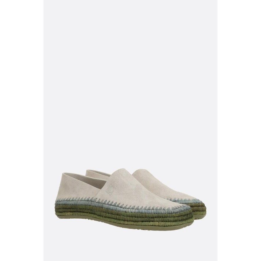 Loewe LOEWE Rio Beige Suede Slippers New & Authentic (Men's size:U Size US 7 / EU 40 - 2 Thumbnail