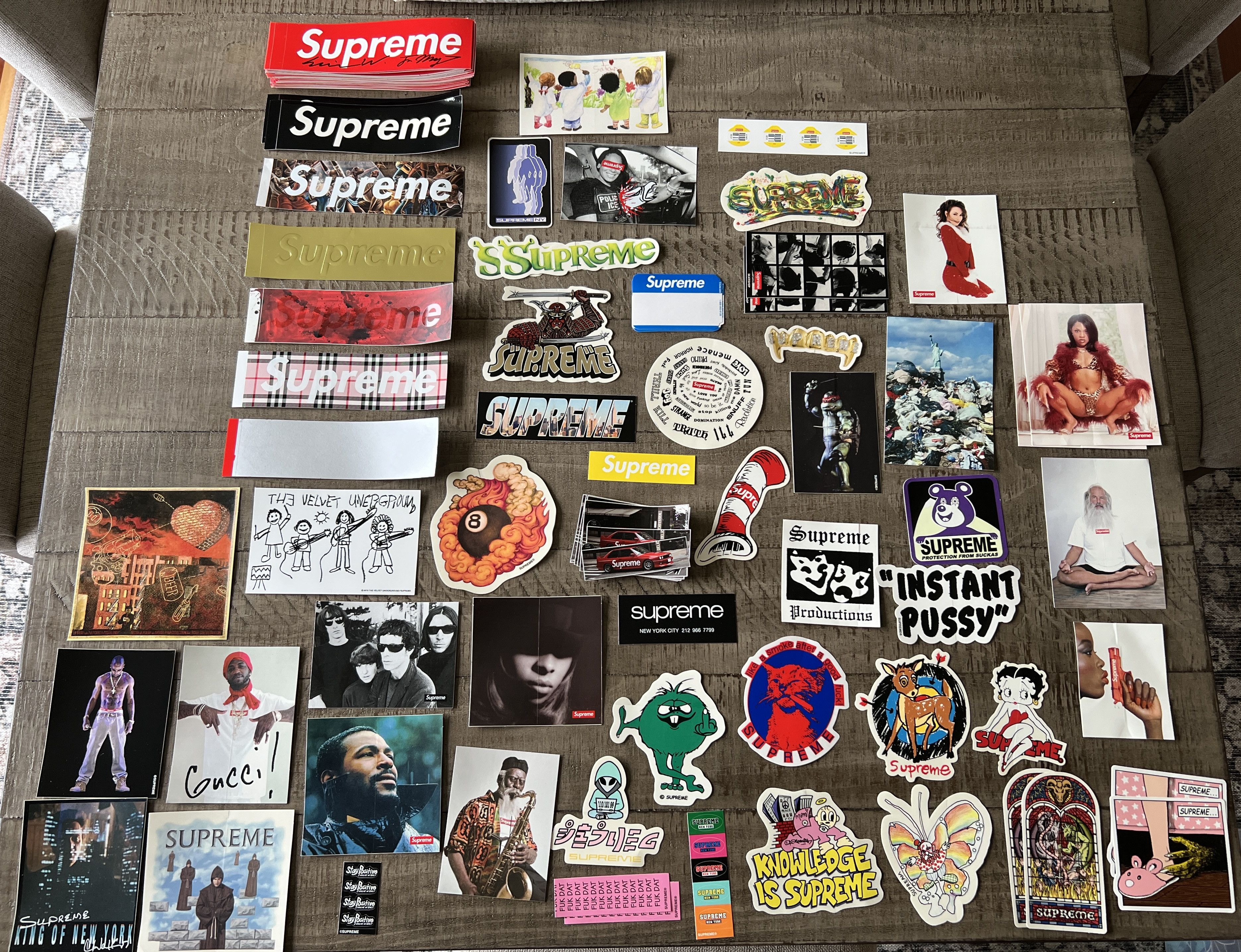 Supreme 100% Authentic Supreme Sticket Lot Size ONE SIZE - 1 Thumbnail