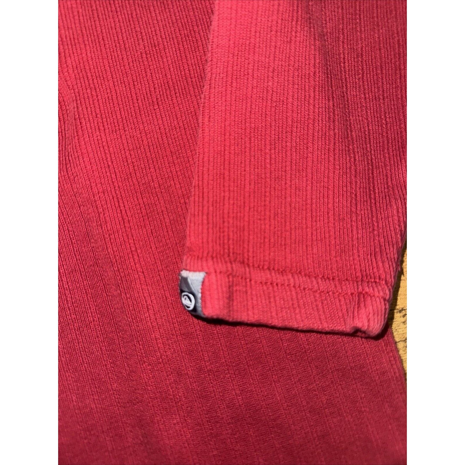 Quiksilver × Vintage Quicksilver Long Sleeve Shirt Boys M 12/14 21x23 Red Size US M / EU 48-50 / 2 - 2 Thumbnail