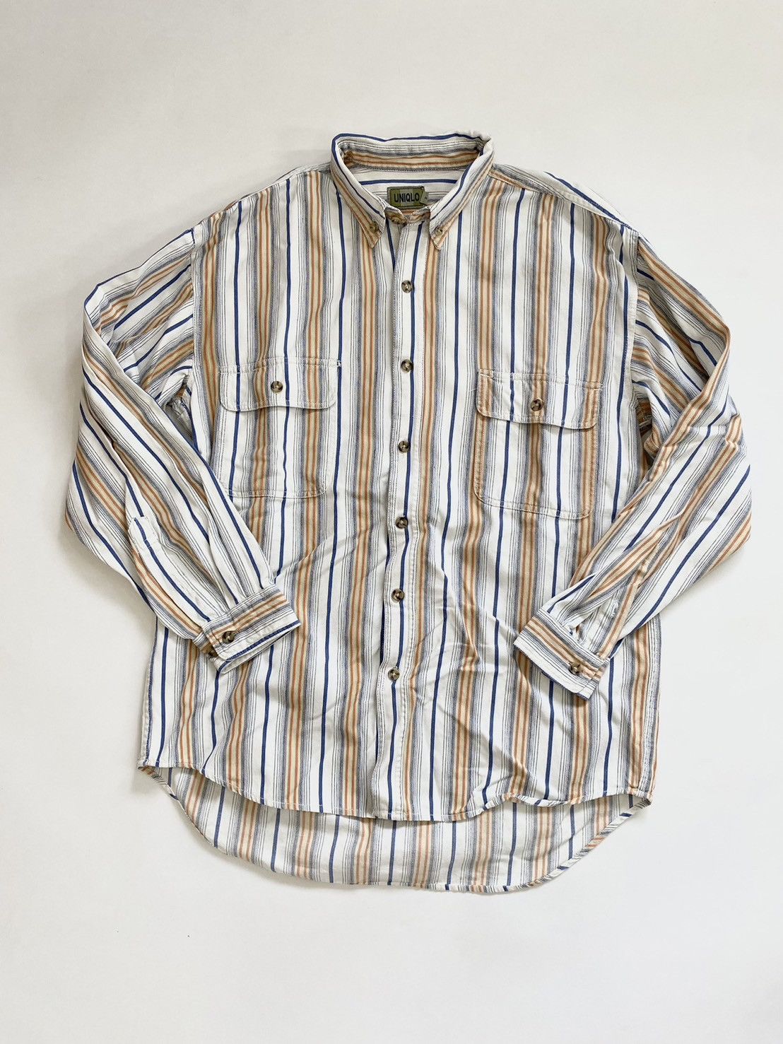 Japanese Brand × Vintage Vintage 80s-90s Uniqlo Shirt Size US L / EU 52-54 / 3 - 1 Thumbnail
