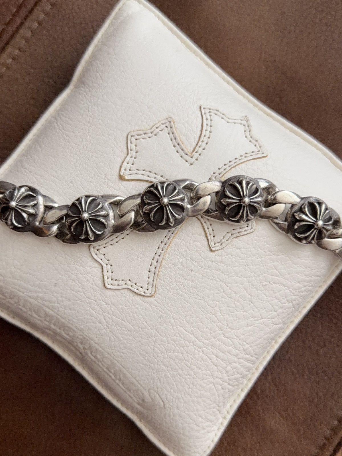 Chrome Hearts Chrome Hearts Leather Cross Patch Jewelry Pillow Paperweight Size ONE SIZE - 2 Thumbnail