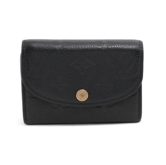 Louis Vuitton Monogram Empreinte Rosary Coin Purse Noir Size ONE SIZE - 1 Thumbnail