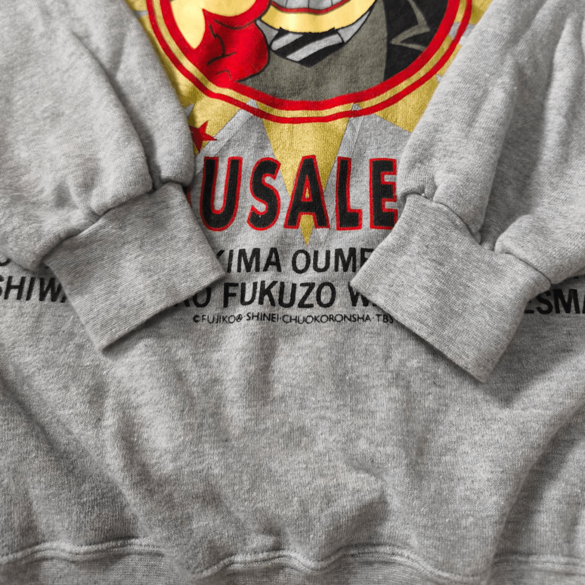 Anime Vintage Warausalesman Laughing Salesman Sweatshirt 80s Size US L / EU 52-54 / 3 - 4 Thumbnail