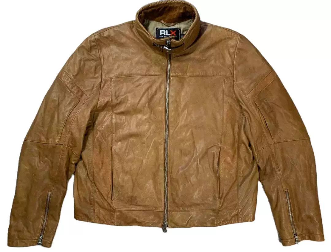 RLX Alpha McCoy Leather Flight Jacket