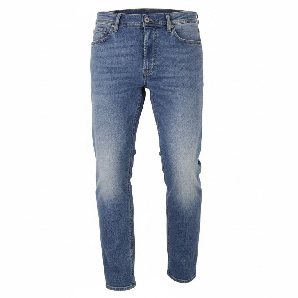 Diesel TEPPHAR 0842H W33/L32 Blue Faded Slim Carrot Jeans 89134 Size US 33 - 1 Thumbnail