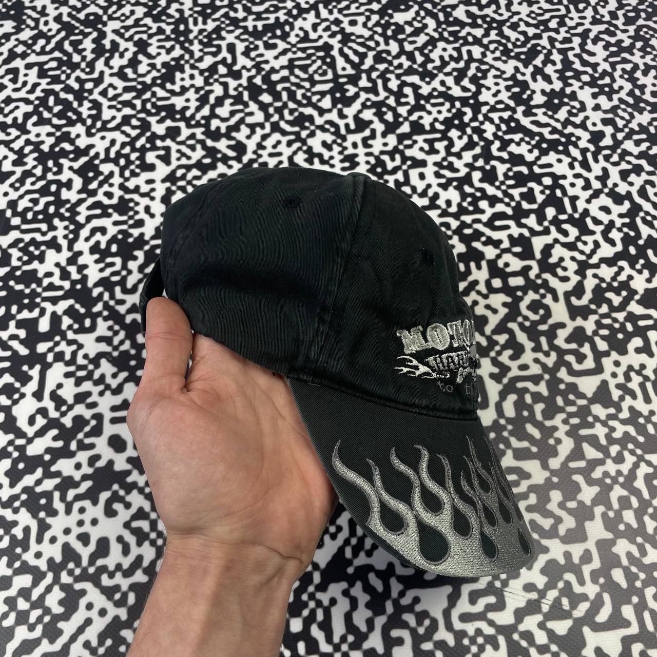 Band Tees Vintage Y2K Motorhead Band Rock Flame Logo Faded Cap Size ONE SIZE - 3 Thumbnail