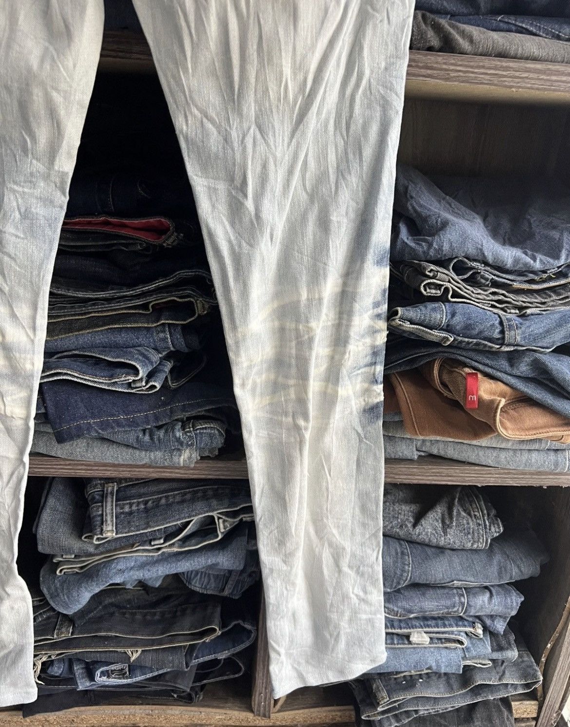 semanticdesign 🔥Semantic Design Stretch Distressed Denim Size US 29 - 14 Thumbnail