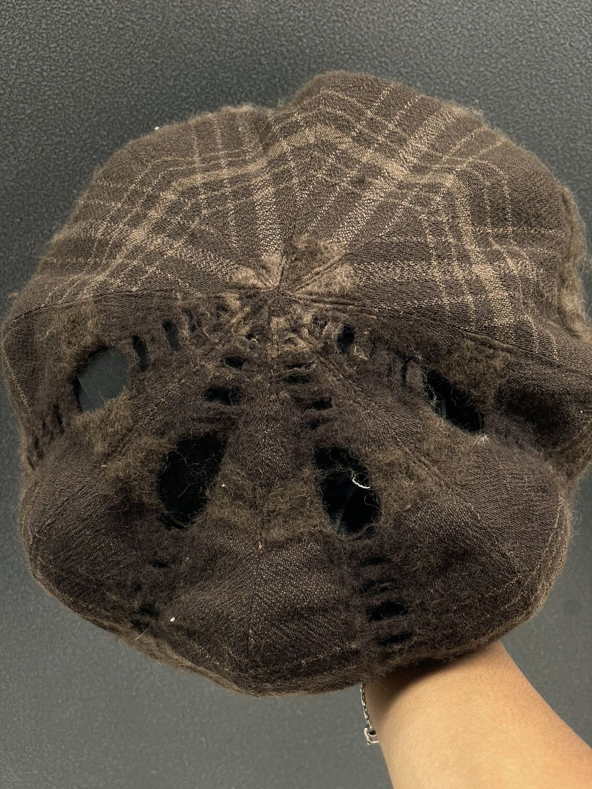 14th Addiction Distressed Style Wool Beret Hats Size ONE SIZE - 4 Thumbnail