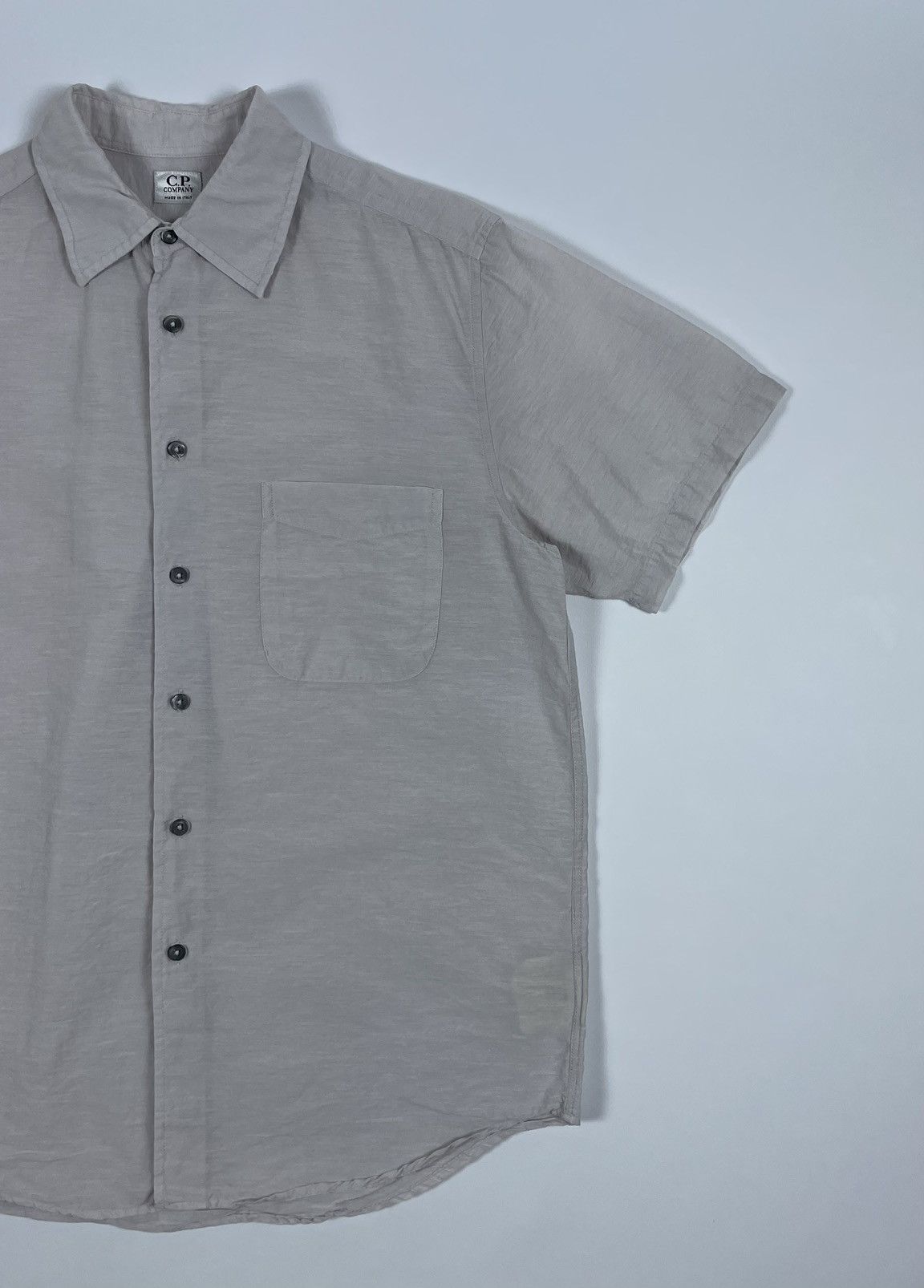 C.P. Company × Vintage C.P Company Vintage Nylon Shirt Button Up Size US L / EU 52-54 / 3 - 2 Thumbnail