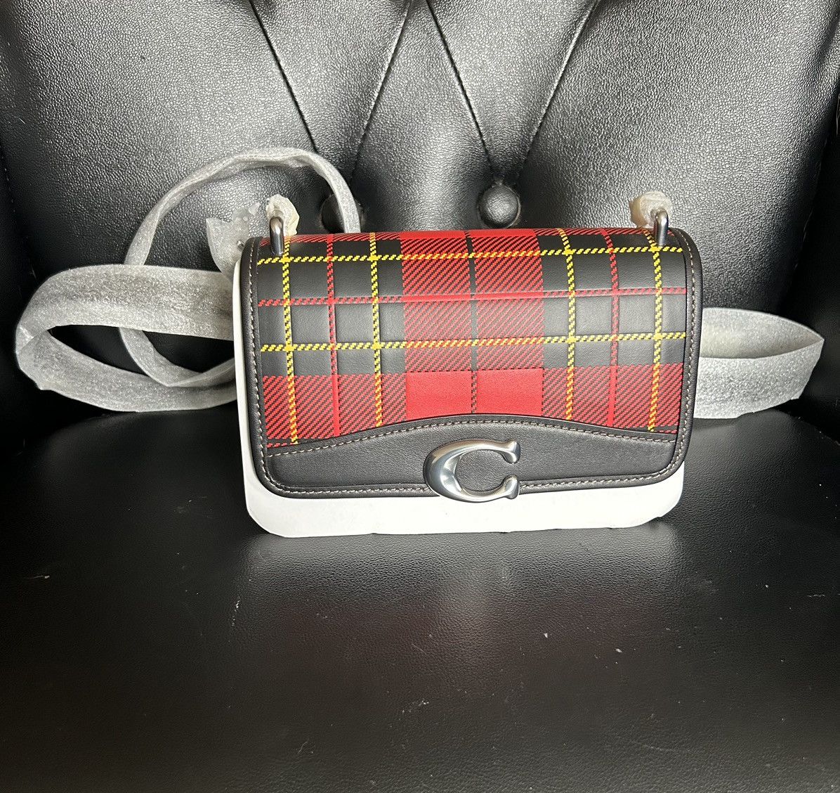 Coach Bandit Crossbody with plaid print Size ONE SIZE - 1 Thumbnail