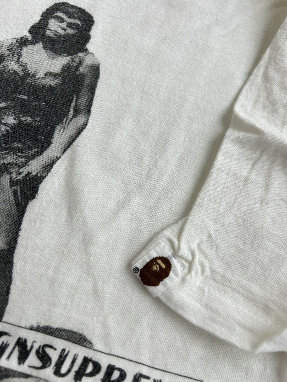 Bape VERY RARE OG 1995 A BATHING APE X STASH PLANET OF THR APE Size US L / EU 52-54 / 3 - 5 Thumbnail