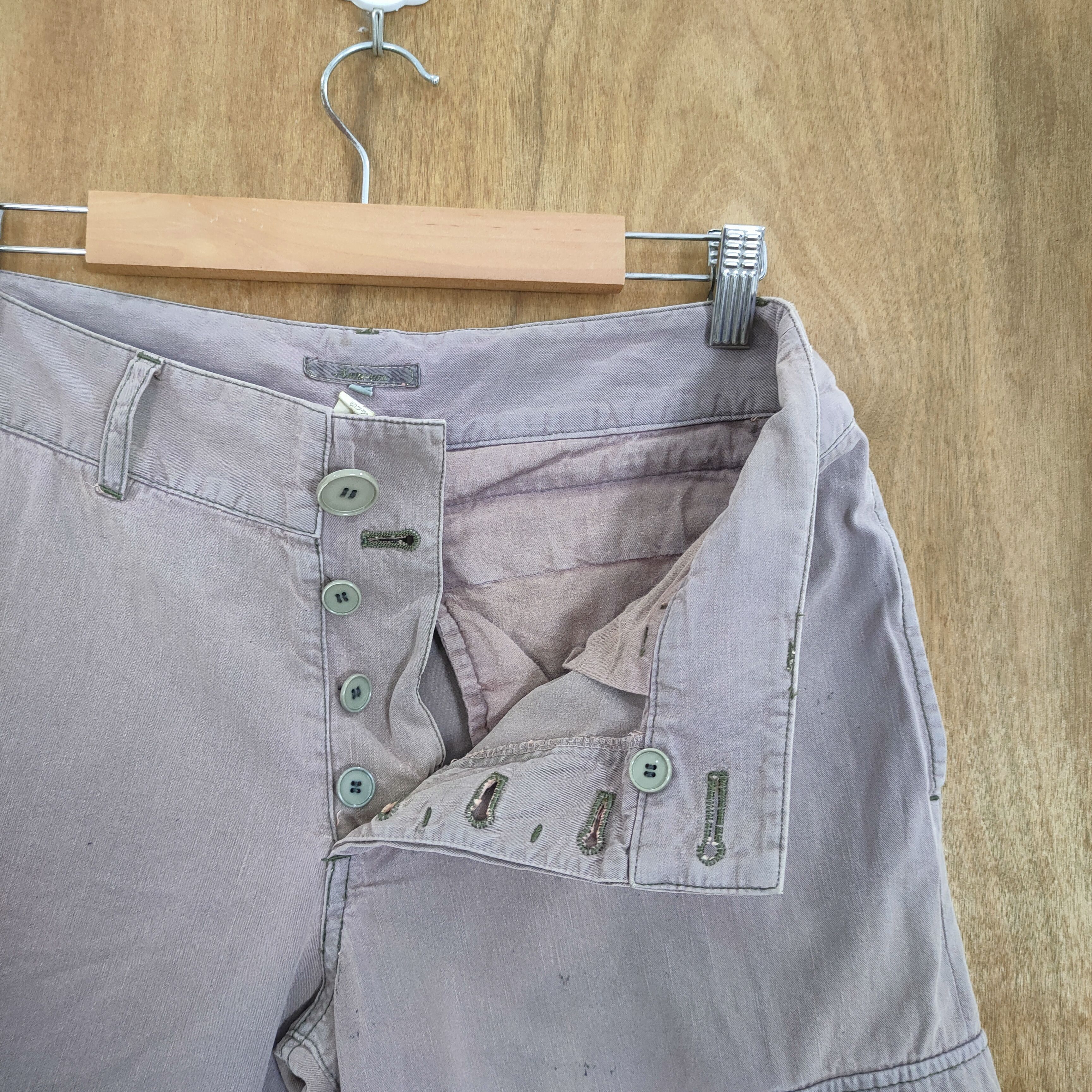 Japanese Brand JAPANESE BRAND FADED WOMEN CARGO PANTS Size US 29 - 11 Thumbnail