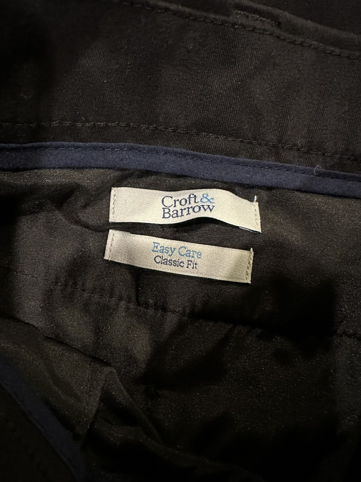 Croft & Barrow × Vintage Croft & Barrow Black Dress Pants Size US 40 / EU 56 - 11 Thumbnail