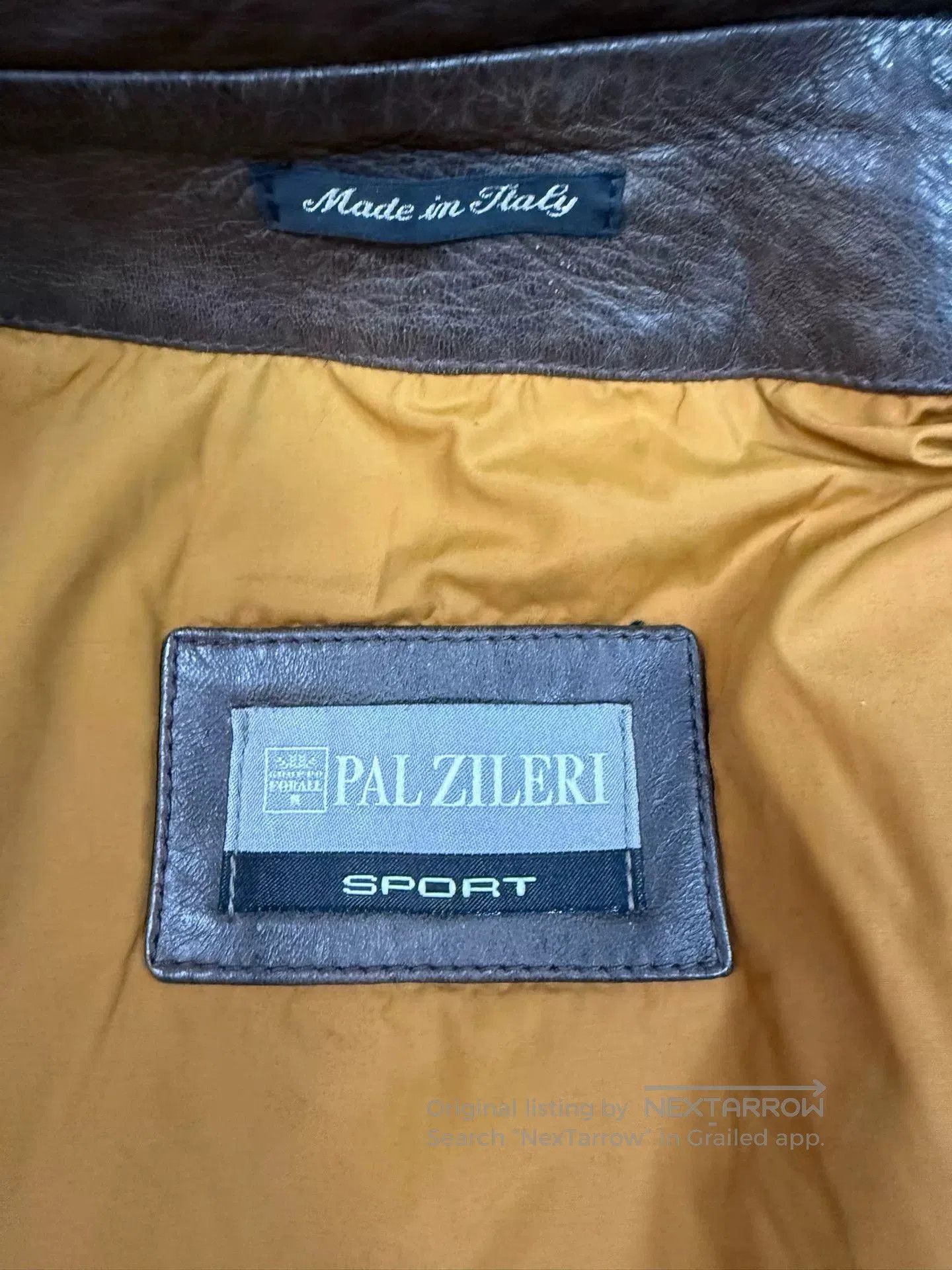 Vintage Vintage Pal Zileri Men's Leather Jacket. Size US M / EU 48-50 / 2 - 4 Thumbnail