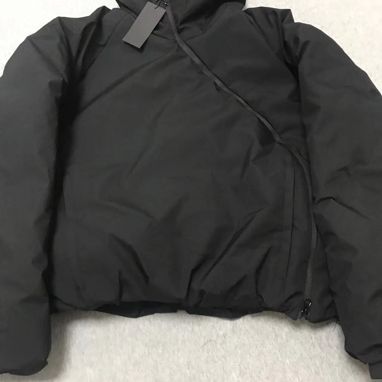 Japanese Brand × Other Gorpcore Irregular Zipper Padded Jacket With Hat Size US XL / EU 56 / 4 - 6 Thumbnail