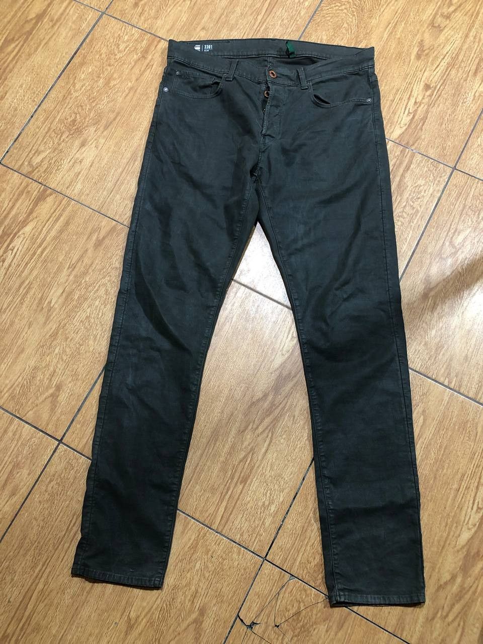 G-Star G Star Raw Jean Fits 3301 Slim Straight Denim Vintage Size US 34 / EU 50 - 23 Thumbnail