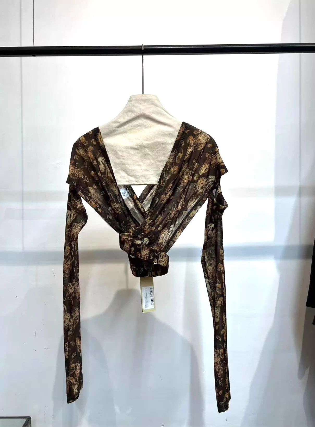 KNWLS knwls 22 cross cutout top size S in stock Size S / US 4 / IT 40 - 5 Thumbnail