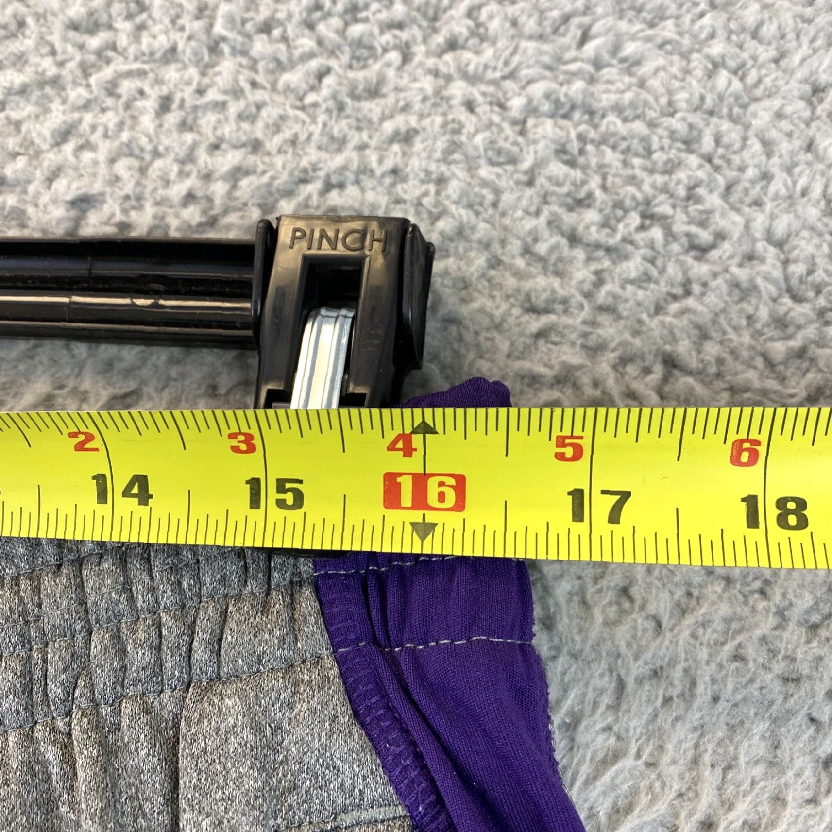 Vintage Men's Athletic Shorts | IB Gray Soft Fleece Blend Drawstring Large | Casual Activewear | Regular Fit | 90s Sports Menswear Size US 33 - 5 Thumbnail