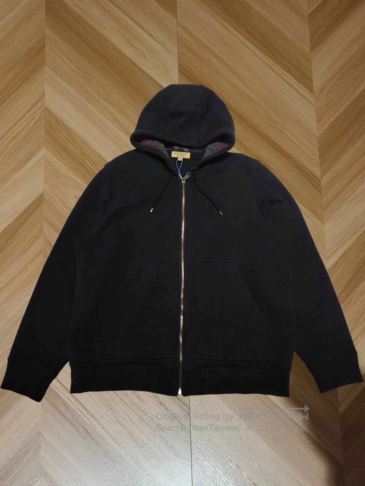 Burberry burberry black hooded zip jacket 2XL. Size US XXL / EU 58 / 5 - 1 Thumbnail