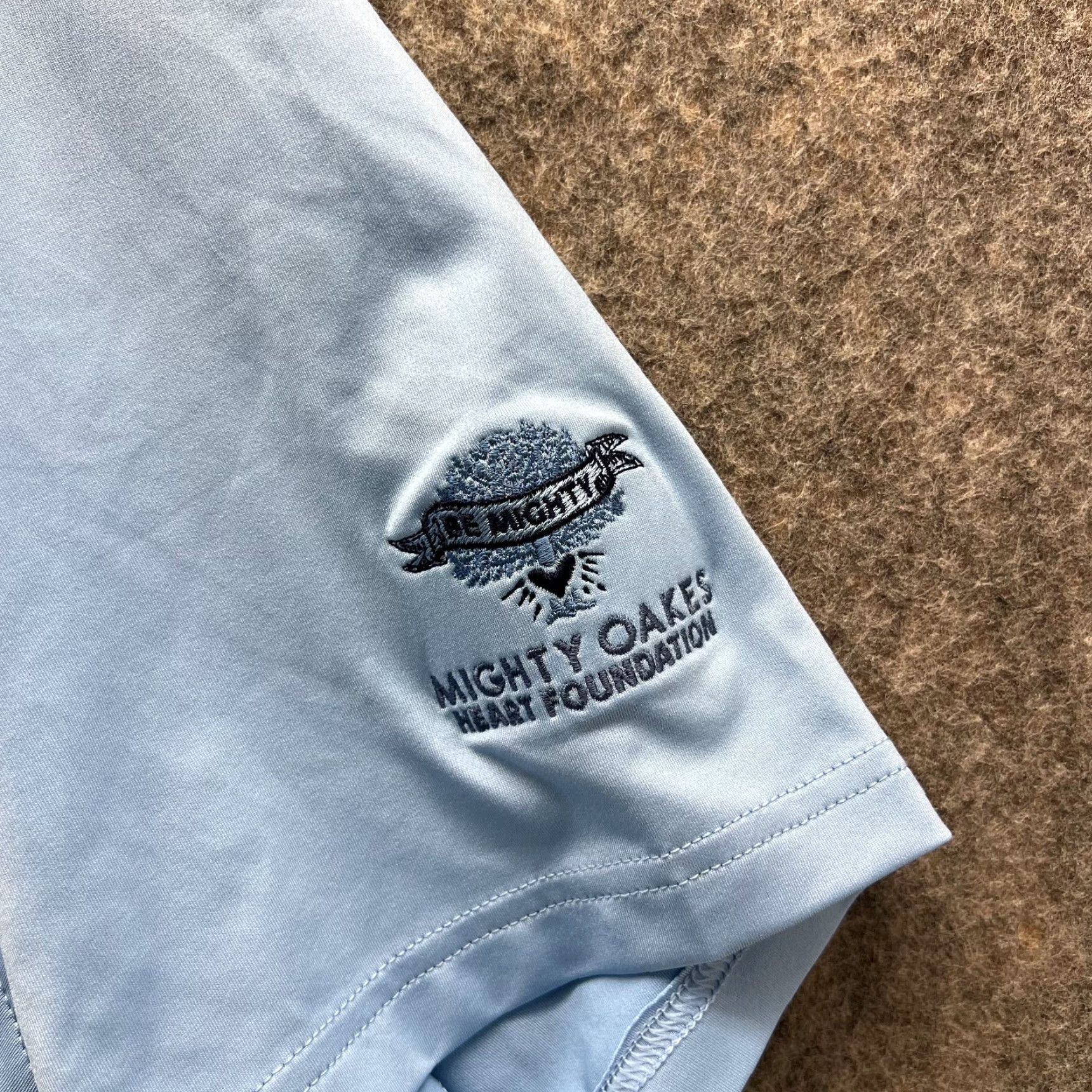 Peter Millar Peter Millar Polo Shirt Mens Large Blue Summer Comfort Performance Mighty Oaks Shirt Short Sleeve Solid Pattern Golf Apr 90s? Size US L / EU 52-54 / 3 - 5 Thumbnail