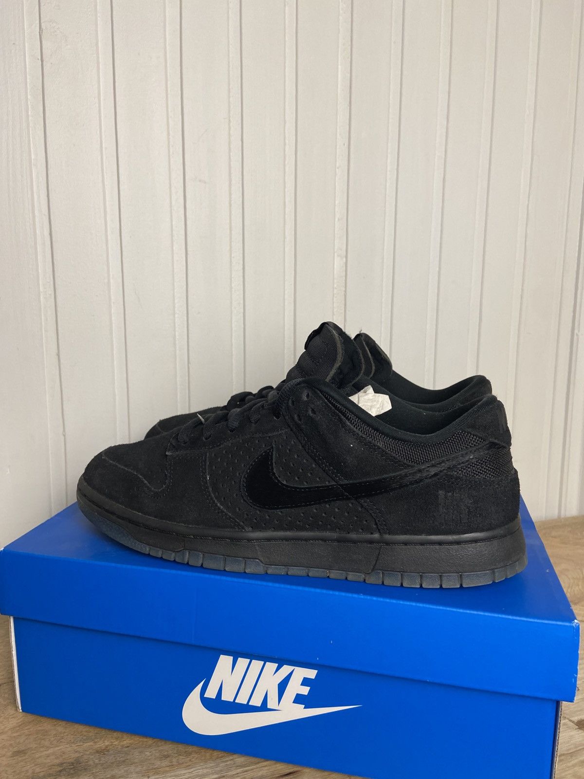 Nike Used Nike Dunk Low SP Undefeated 5 Black Size 10,5US Size US 10.5 / EU 43-44 - 7 Thumbnail