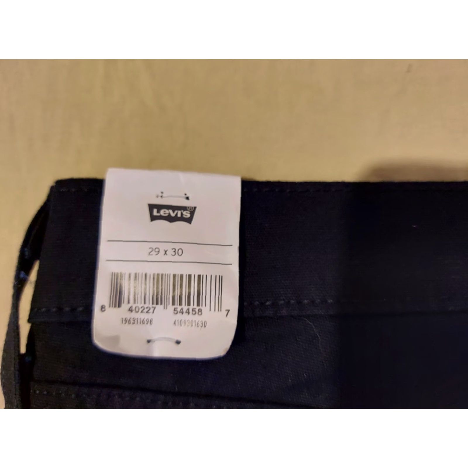 Levi's Levi's Jeans Men's 29x30 Shaping Straight Black 314 29 Regular Cotton Pants Jeans Shaping Straight Men Black 29x30 Levi's Size US 29 - 3 Thumbnail