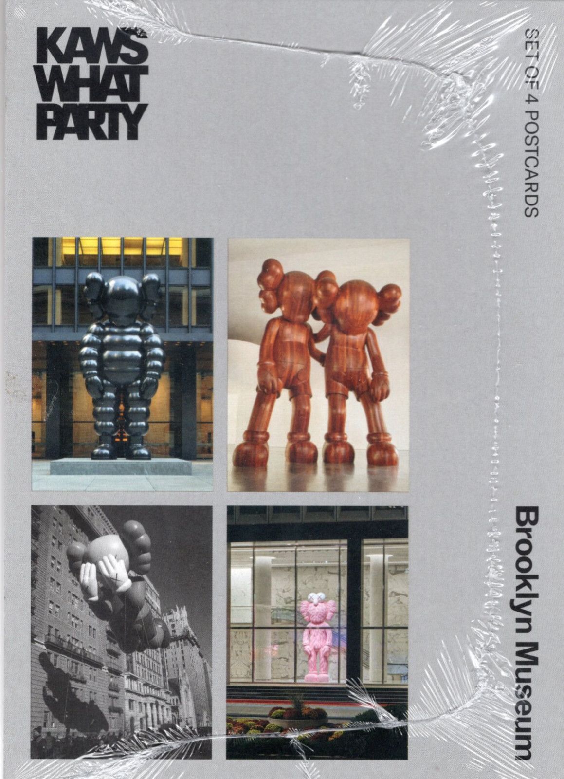 Kaws KAWS Brooklyn Museum Sculptures Postcard Set of 4 - BFF Alo Size ONE SIZE - 2 Thumbnail