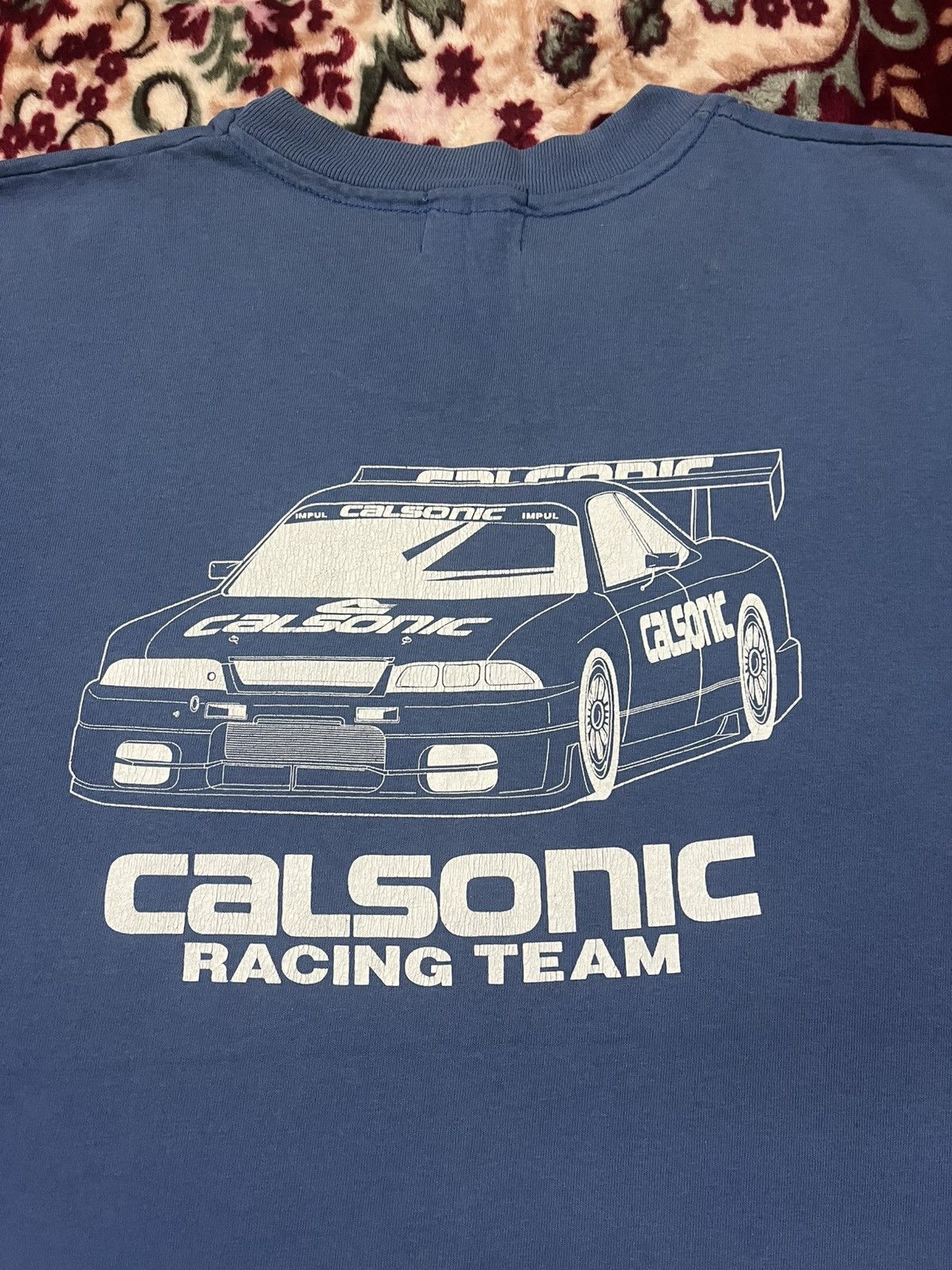 Gear for Sports × Vintage Vintage Calsonic Racing Team Nissan Skyline Tshirt Size US L / EU 52-54 / 3 - 2 Thumbnail