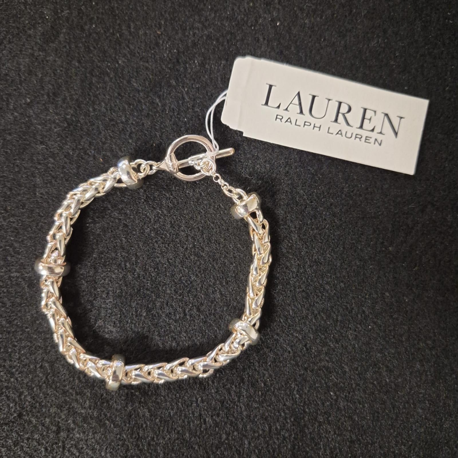 Lauren Ralph Lauren Lauren Ralph Lauren Heavy Chain Toggle Bracelet - Silver Size ONE SIZE - 2 Thumbnail