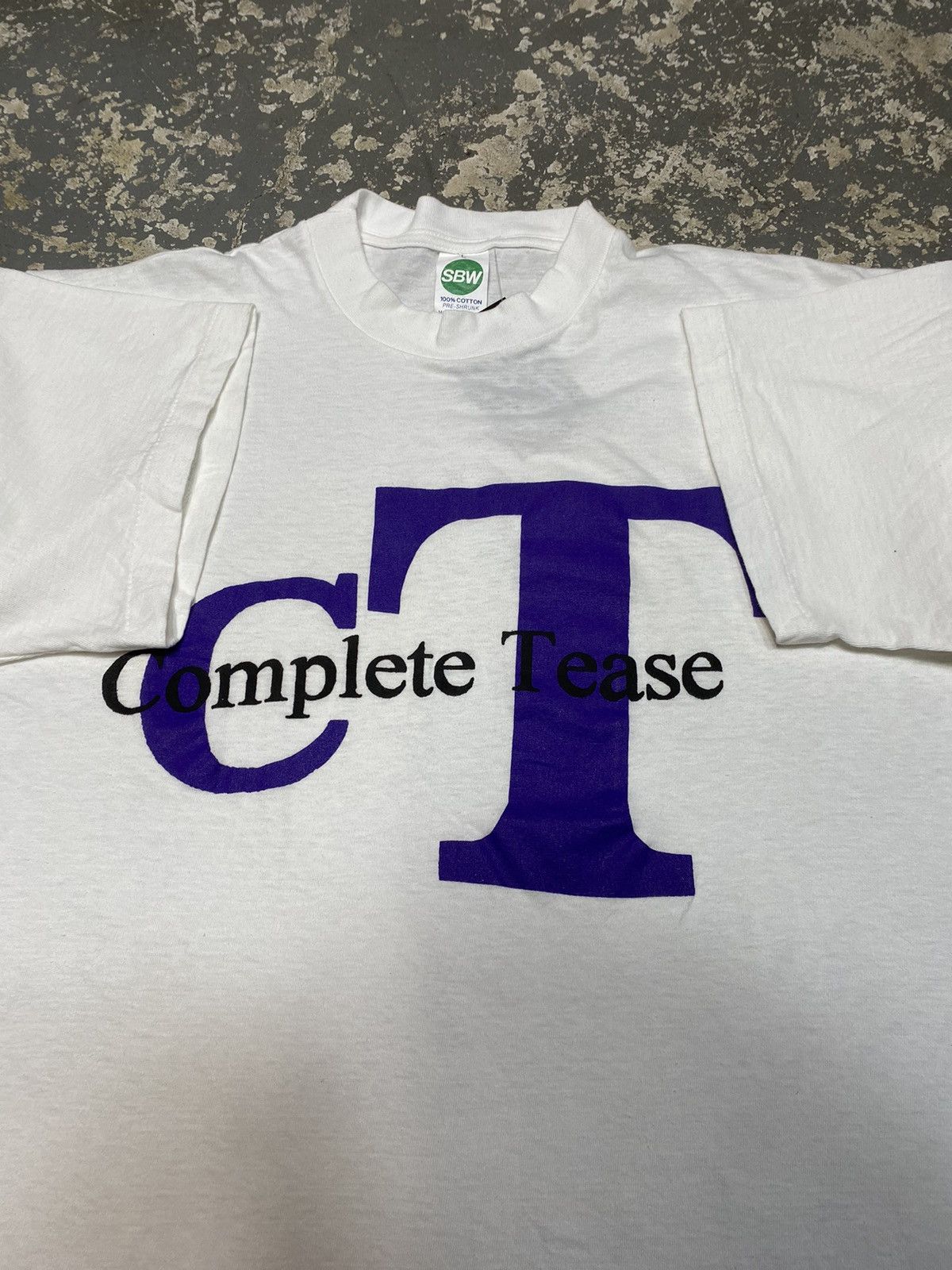 Japanese Brand × Vintage Vintage Complete Tease 90s Funny Parody New Old Stock Tshirt Size US L / EU 52-54 / 3 - 3 Thumbnail