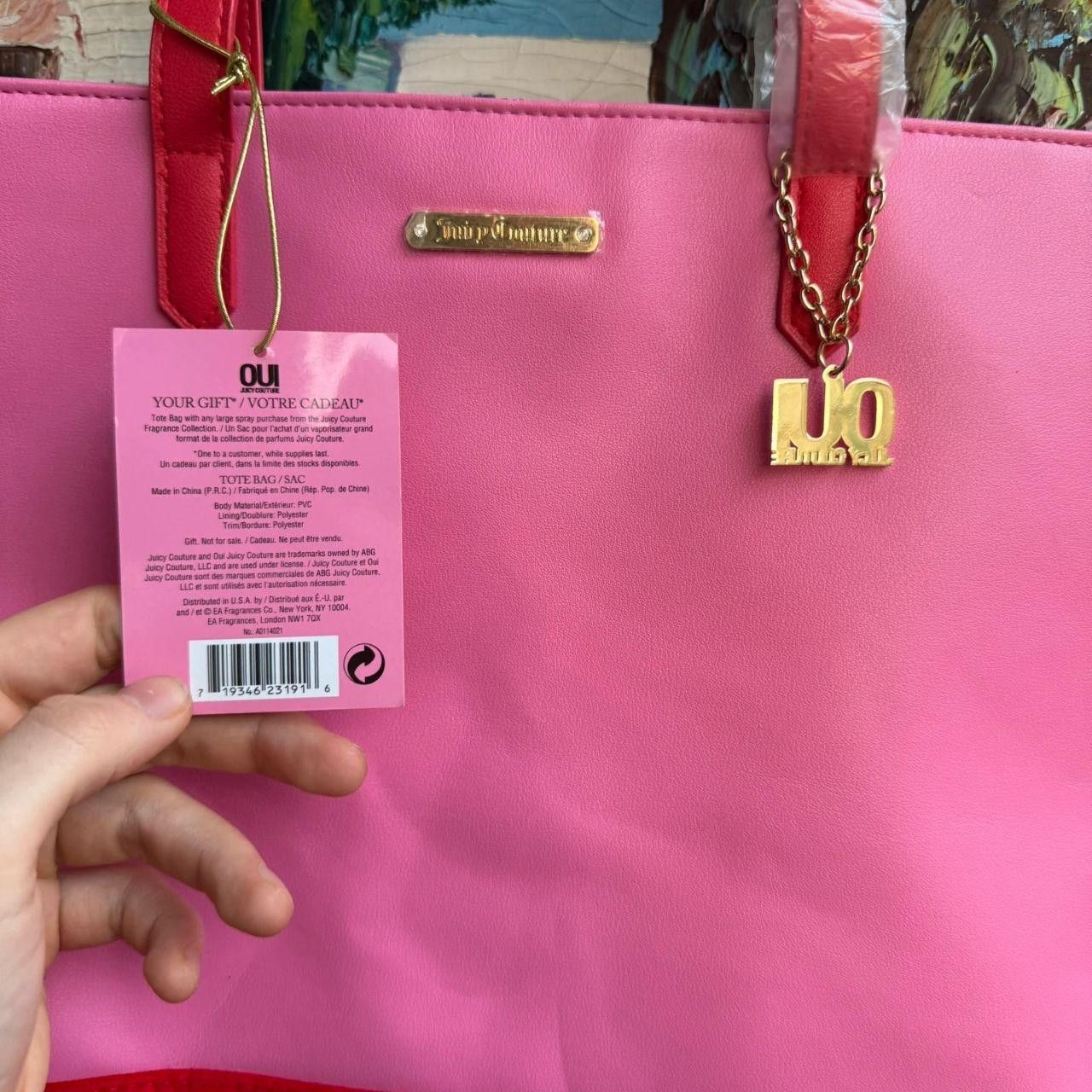 Juicy Couture Juicy Couture Tote Bag Pink y2k Barbie Size ONE SIZE - 2 Thumbnail