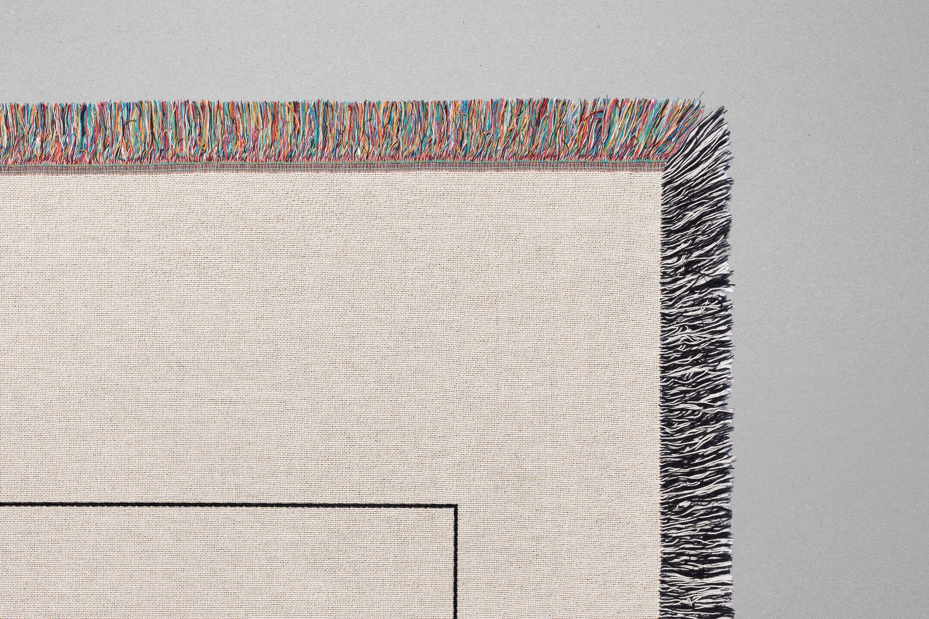 Raf Simons Raf Simons Blanket Woven Art Poster Fashion Gift Logo Size ONE SIZE - 4 Thumbnail