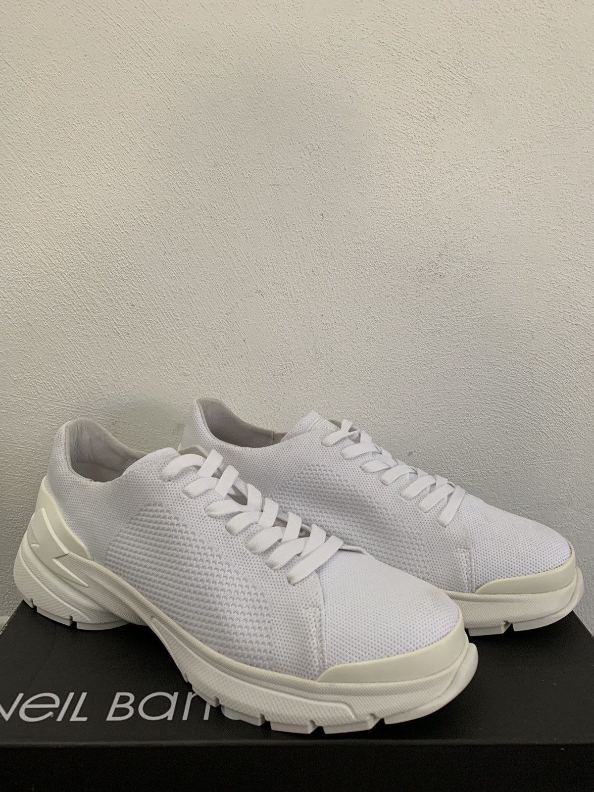 Neil Barrett Neil Barrett Bolt Lace Up Sneakers Size US 8 / EU 41 - 9 Thumbnail