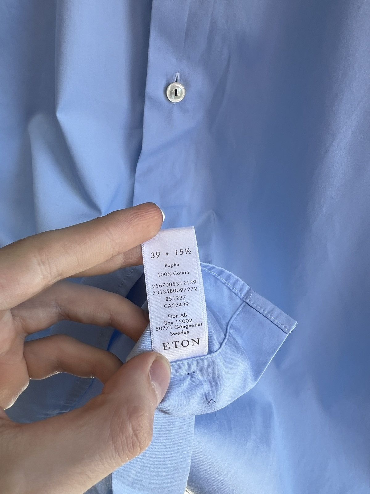 Eton × Vintage Vintage Eton Luxury Button Up Shirt Size US M / EU 48-50 / 2 - 7 Thumbnail