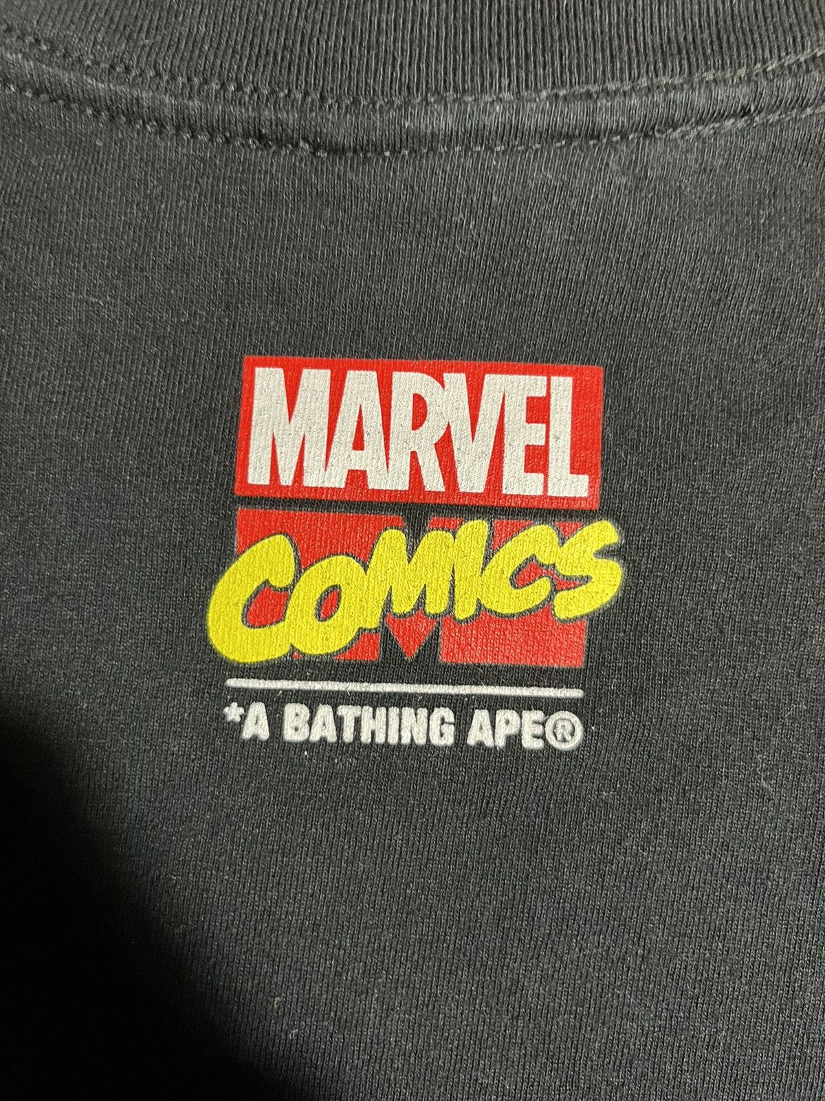 Bape × Marvel Comics Bape Marvel Ape Head Shirt Large Size US L / EU 52-54 / 3 - 4 Thumbnail