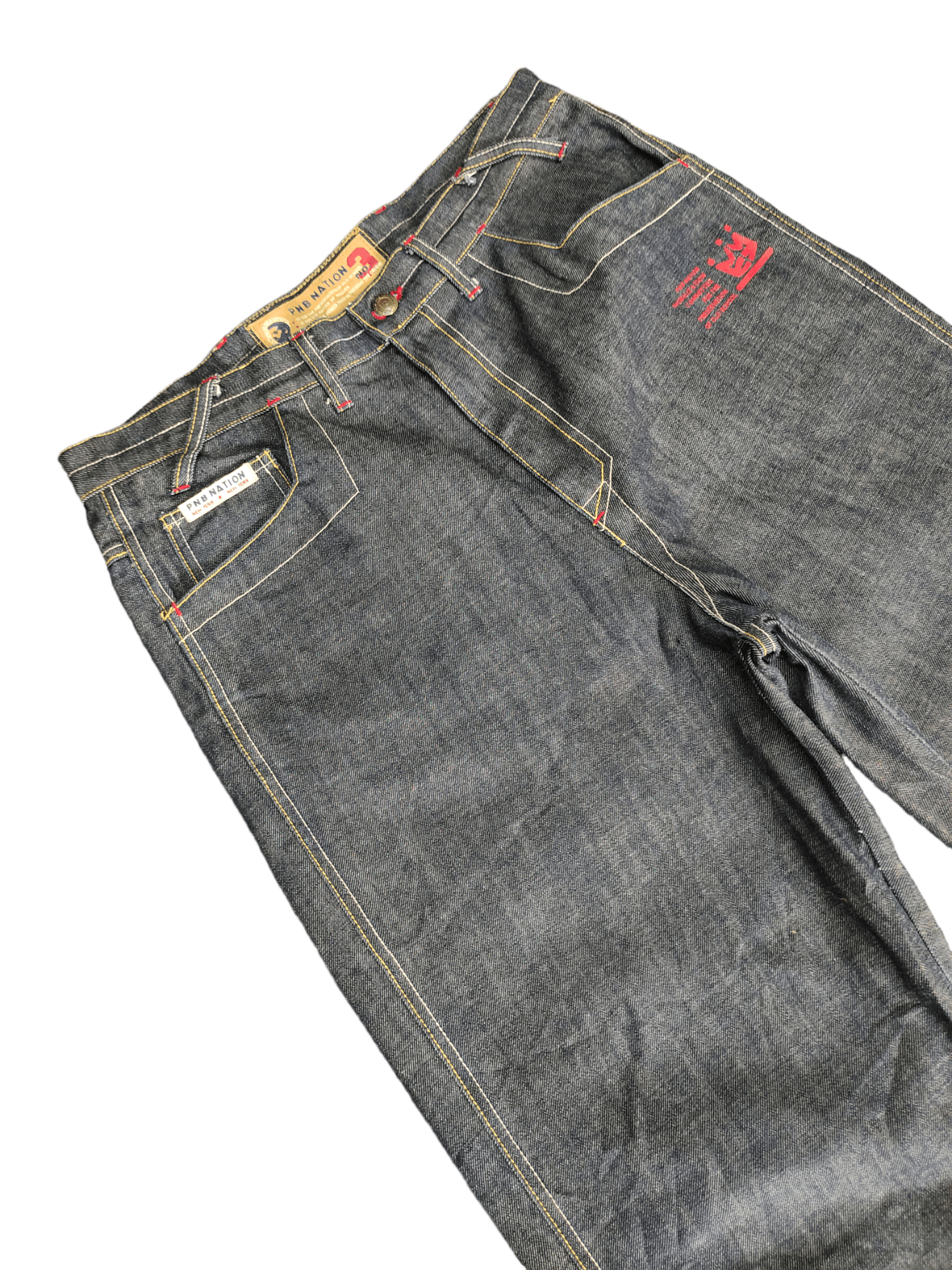 Ecko Unltd. Baggy Jeans Pnb Nation Wide Leg Jeans Y2k Jnco Size US 34 / EU 50 - 11 Thumbnail