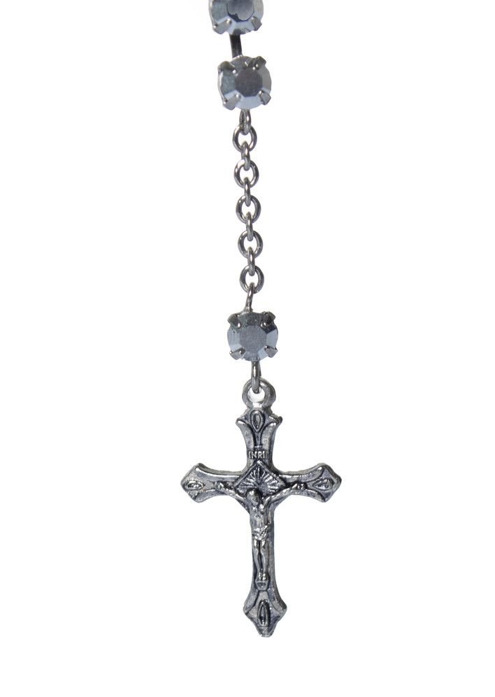 Givenchy Givenchy, Maria necklace with cross and stones Size ONE SIZE - 3 Thumbnail