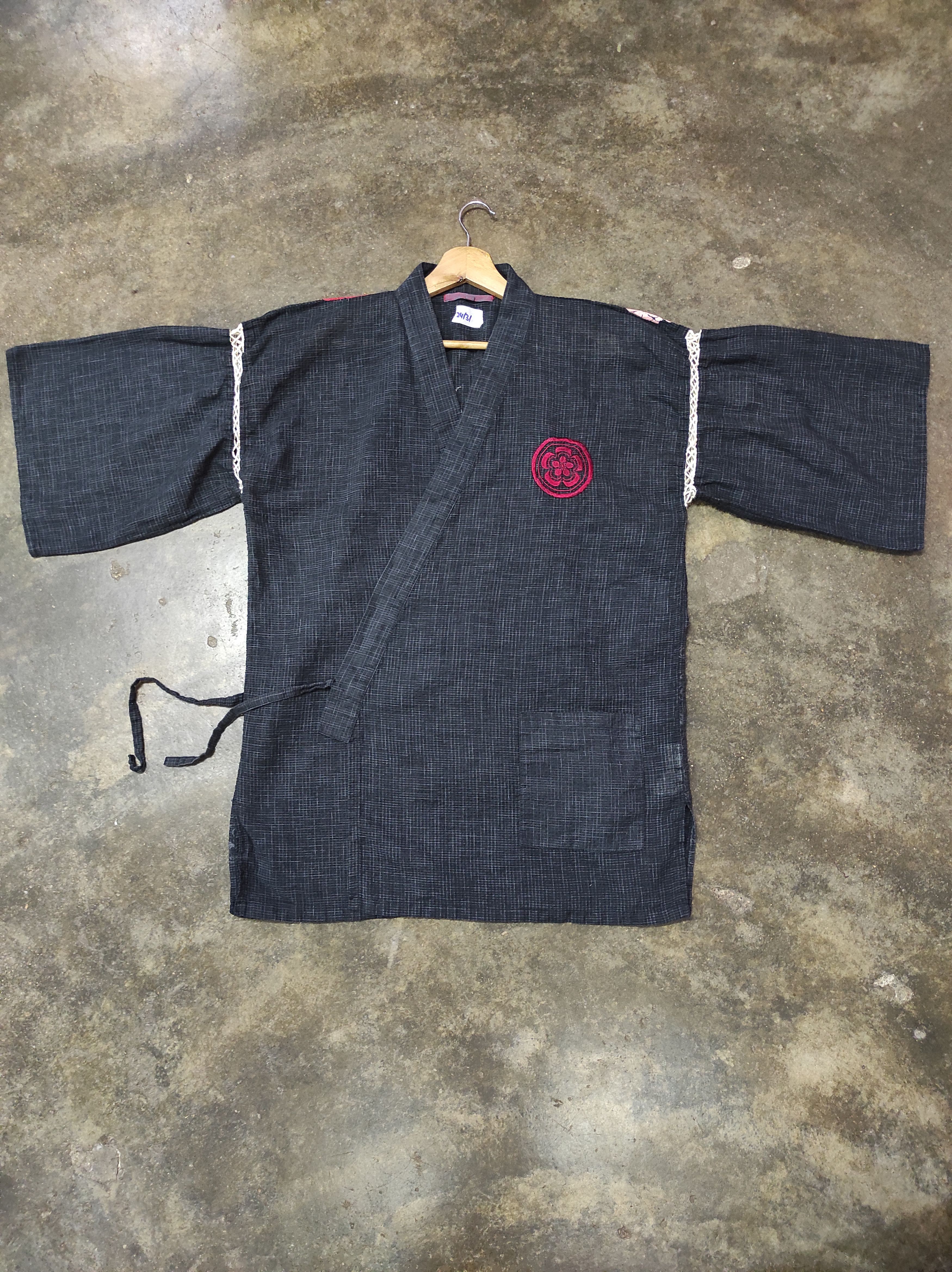 Japanese Brand JAPANESE TRADITIONAL KOI SUKAJAN KIMONO CARDIGAN Size US XL / EU 56 / 4 - 2 Thumbnail