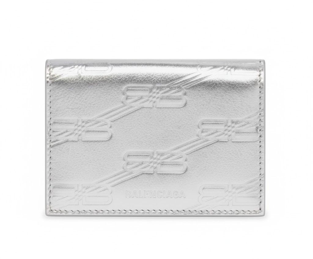 Balenciaga o1bcso1str1125 Size: OS / Embossed Monogram Mini Wallet Size ONE SIZE - 1 Preview