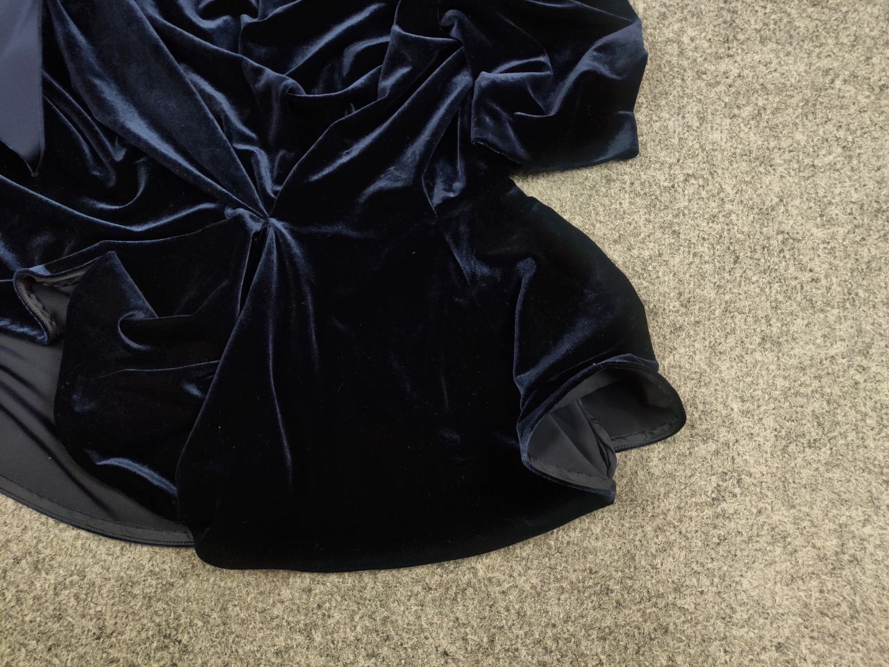 Other Talbot Runhof Design blue velvet with bow Women's Top Size XL / US 12-14 / IT 48-50 - 5 Thumbnail