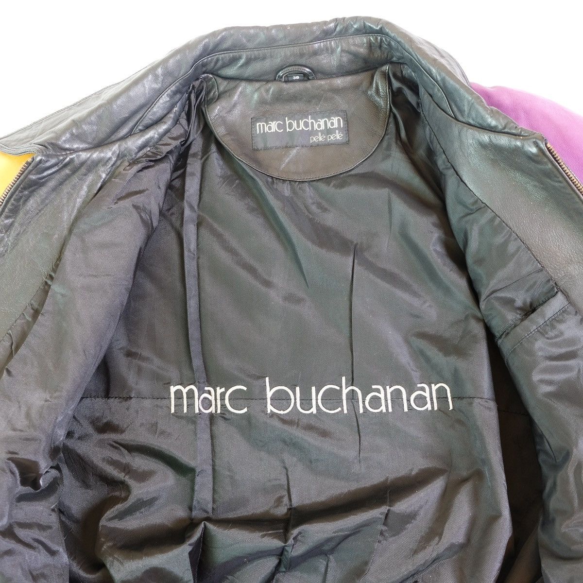 Pelle Pelle Marc Buchanan Colorful Leather Jacket(SuperRare)