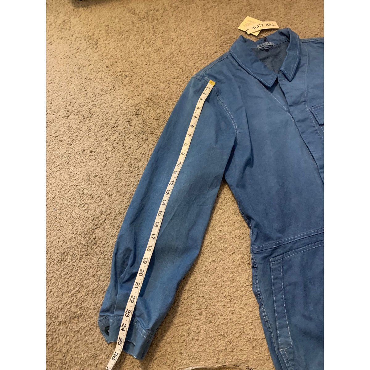 Alex Mill Alex Mill Indigo Dyed Field Jumpsuit Limited Edition Size US 36 / EU 52 - 17 Thumbnail