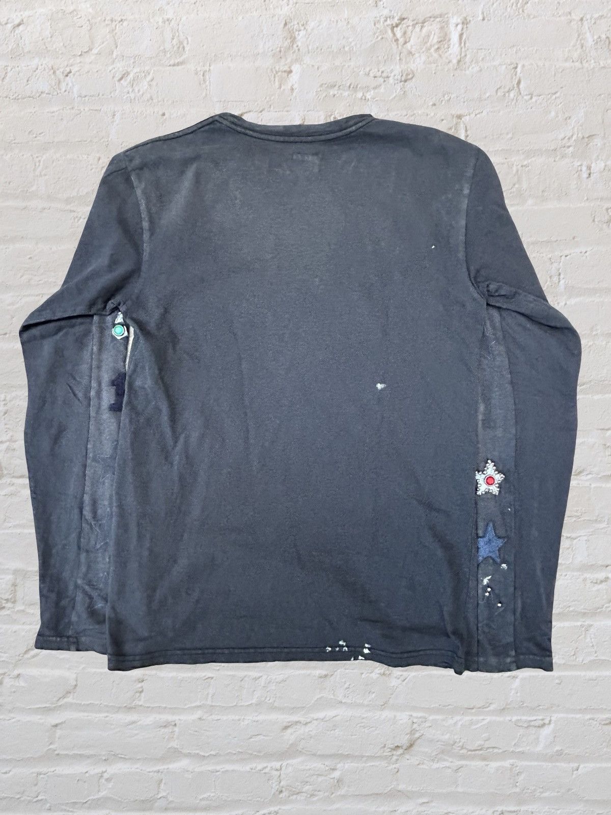 Kapital Kapltal damaged star print long sleeve t shirt kountry Size US M / EU 48-50 / 2 - 14 Thumbnail