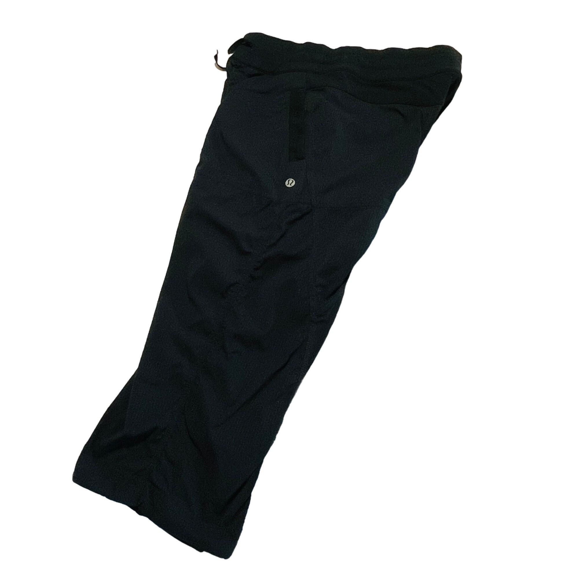 Lululemon Lululemon Athletica Women's Cropped Pants Size 6 Black Stret Size 28" / US 6 / IT 42 - 8 Thumbnail
