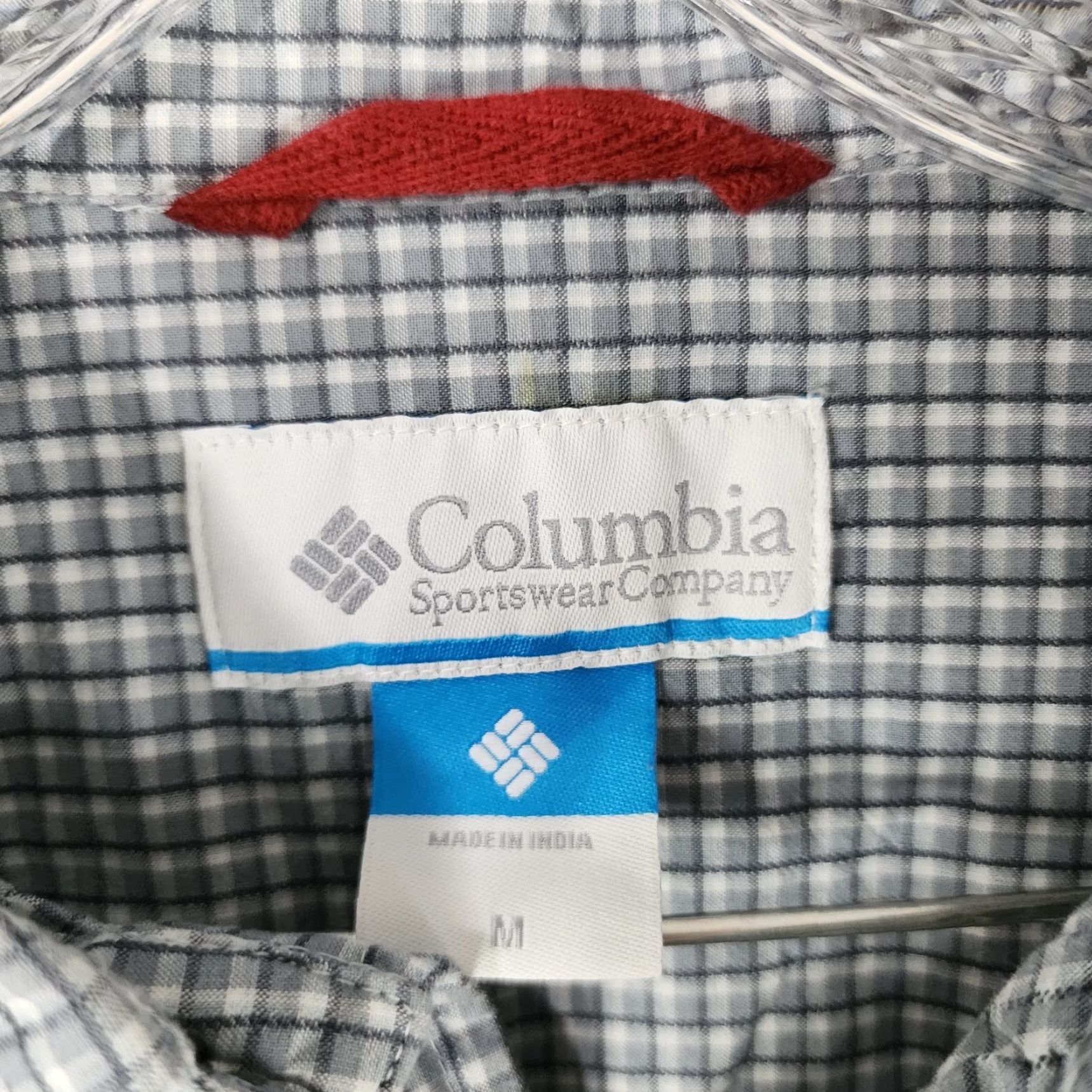 Vintage COLUMBIA Mens Gray Plaid Long Sleeve Button-Up Size M Size US M / EU 48-50 / 2 - 4 Thumbnail