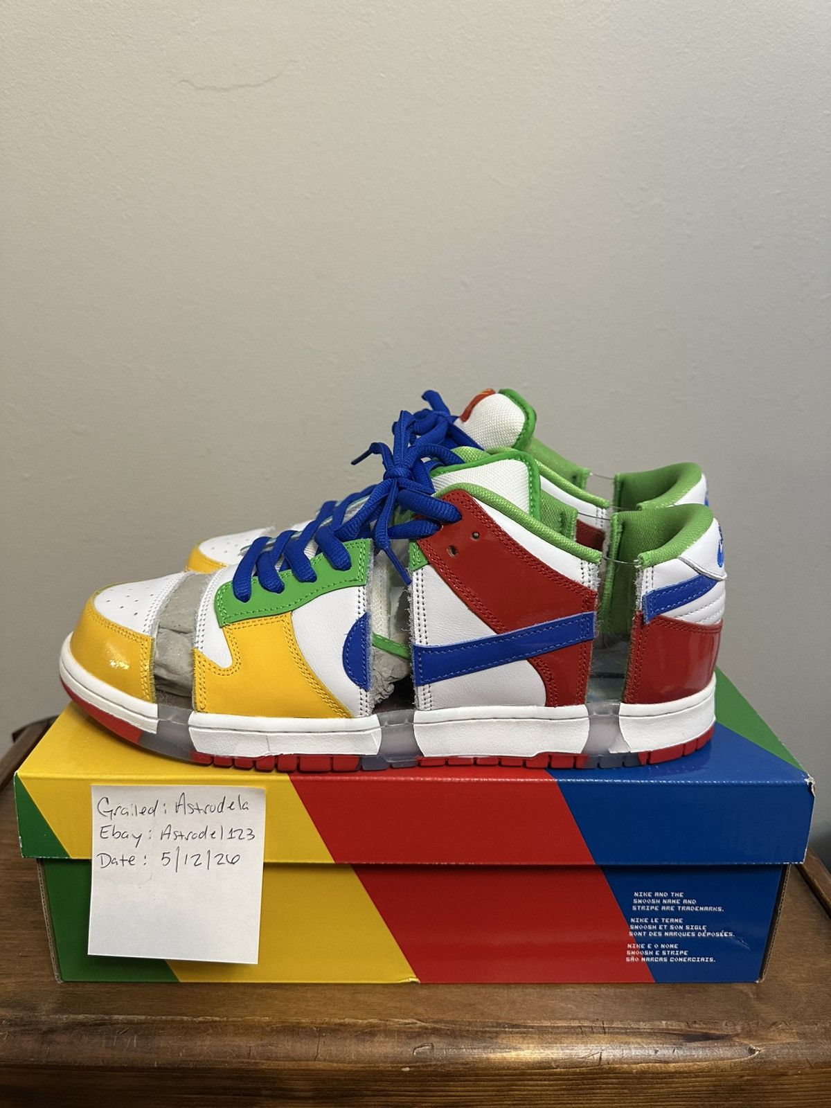 Nike SB Nike SB Dunk Low OG QS Ebay Sandy Bodecker Size 13 Size US 13 / EU 46 - 2 Thumbnail