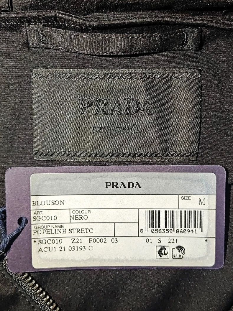 Prada PradaLogo printed zipper hooded jacket 2503-Nextarrow Size US M / EU 48-50 / 2 - 4 Thumbnail