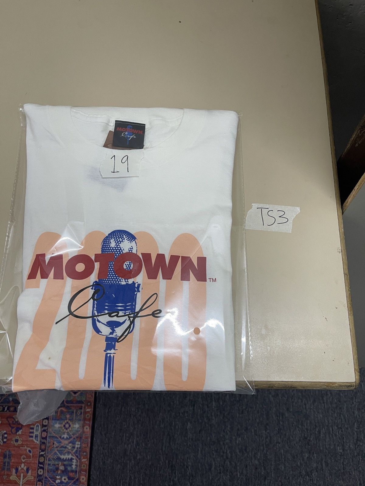 Vintage 💥 Vintage Motown Records Yokohama Tee Deadstock Size US L / EU 52-54 / 3 - 9 Thumbnail