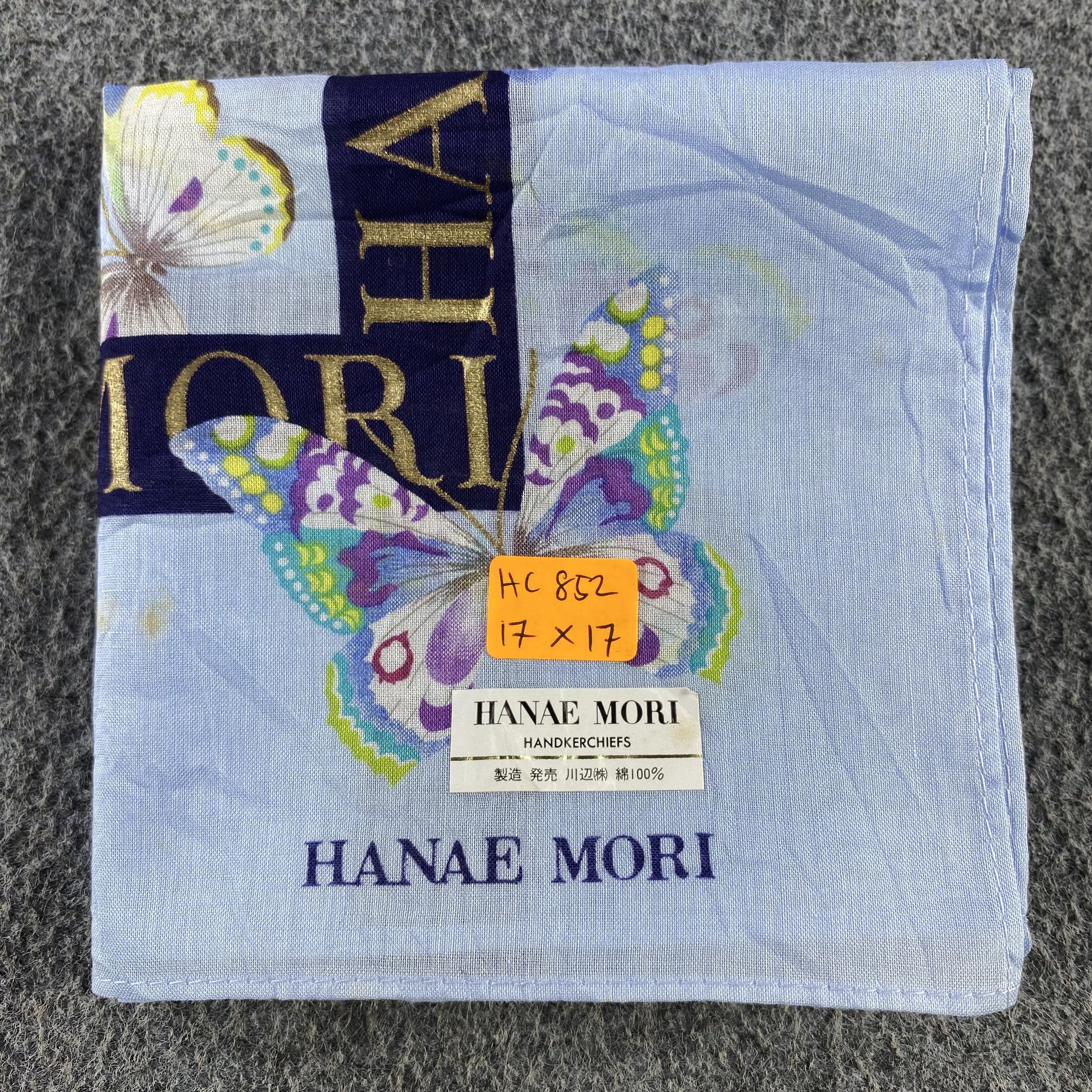 Hanae Mori Hanae Mori Handkerchief/Neckerchief/Bandana HC852 Size ONE SIZE - 7 Thumbnail